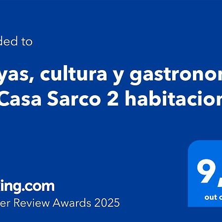 Playas, Cultura Y Gastronomia En Casa Sarco 2 Habitaciones Сан Фернандо Экстерьер фото