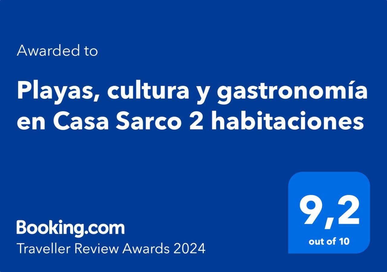 Playas, Cultura Y Gastronomia En Casa Sarco 2 Habitaciones Сан Фернандо Экстерьер фото