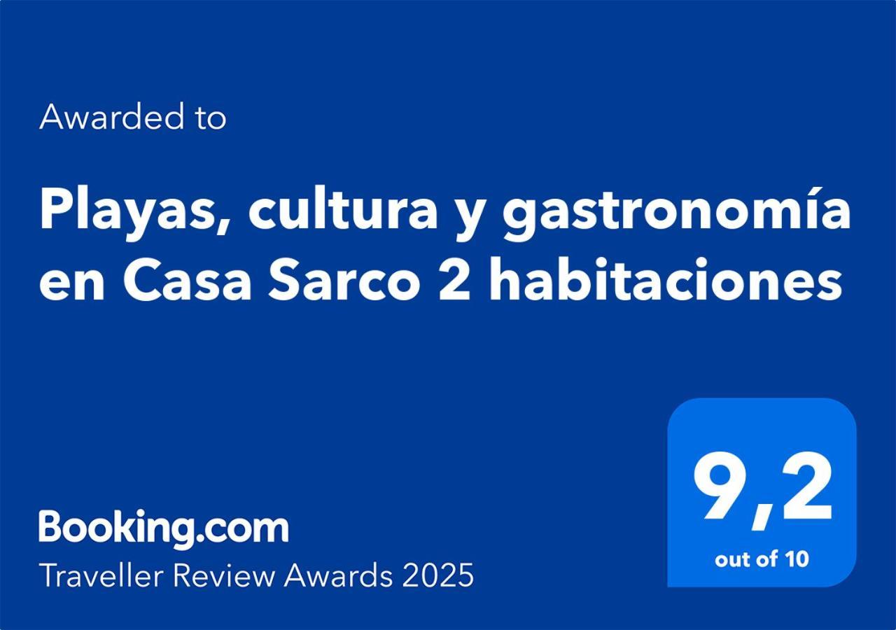 Playas, Cultura Y Gastronomia En Casa Sarco 2 Habitaciones Сан Фернандо Экстерьер фото